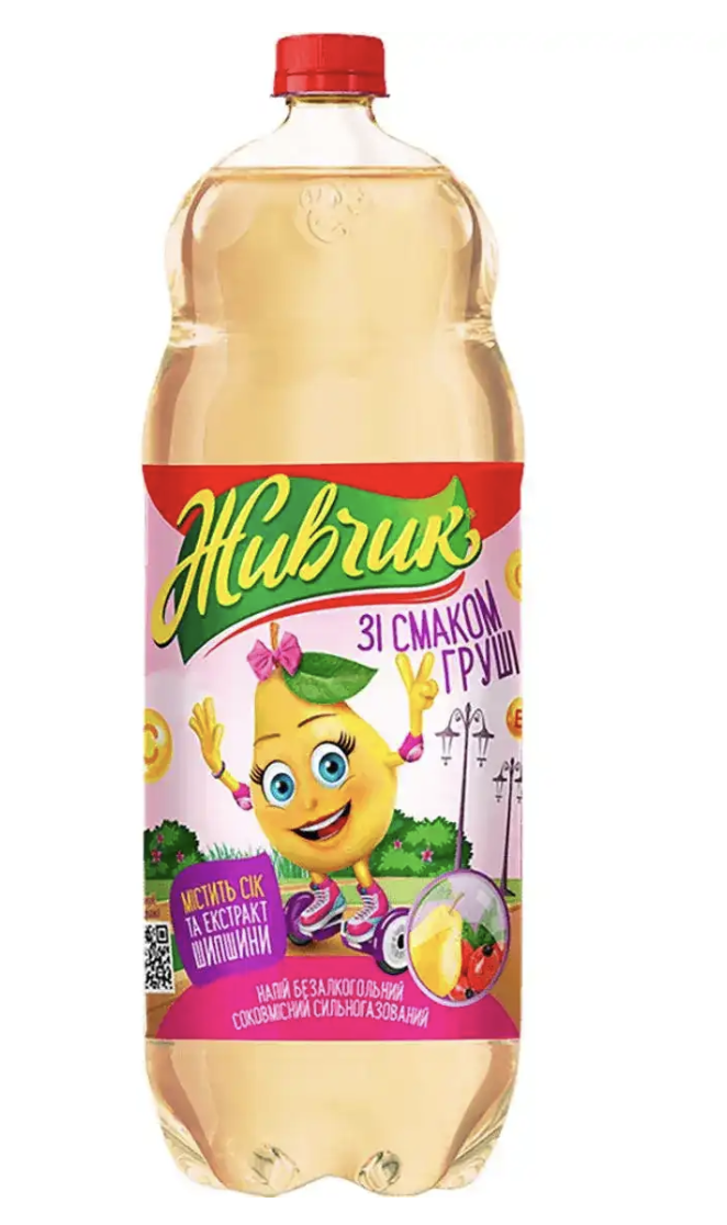 Напій газ. Живчик Груша 1 л ПЕТ